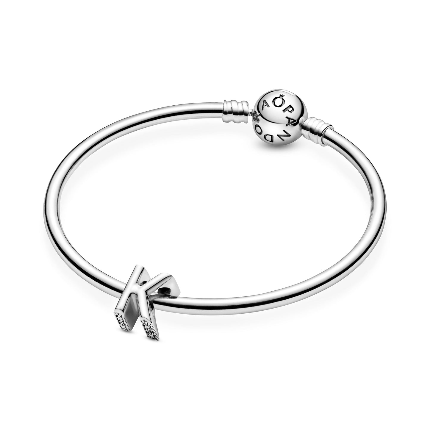 Letter K Alphabet Charm Premium Fashion Jewelry Gift Collection