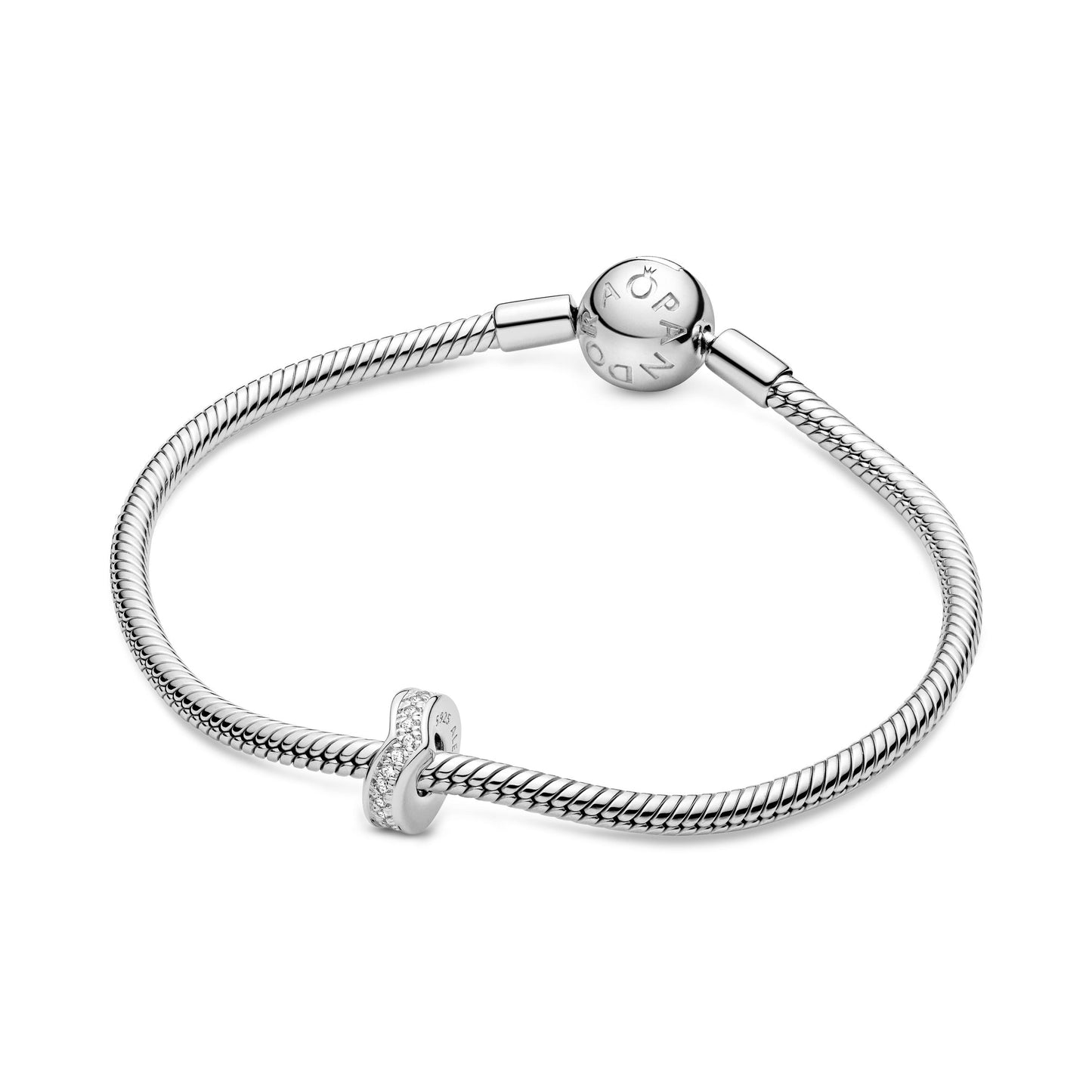 Sparkling Wishbone Spacer Charm Premium Fashion Jewelry Gift Collection