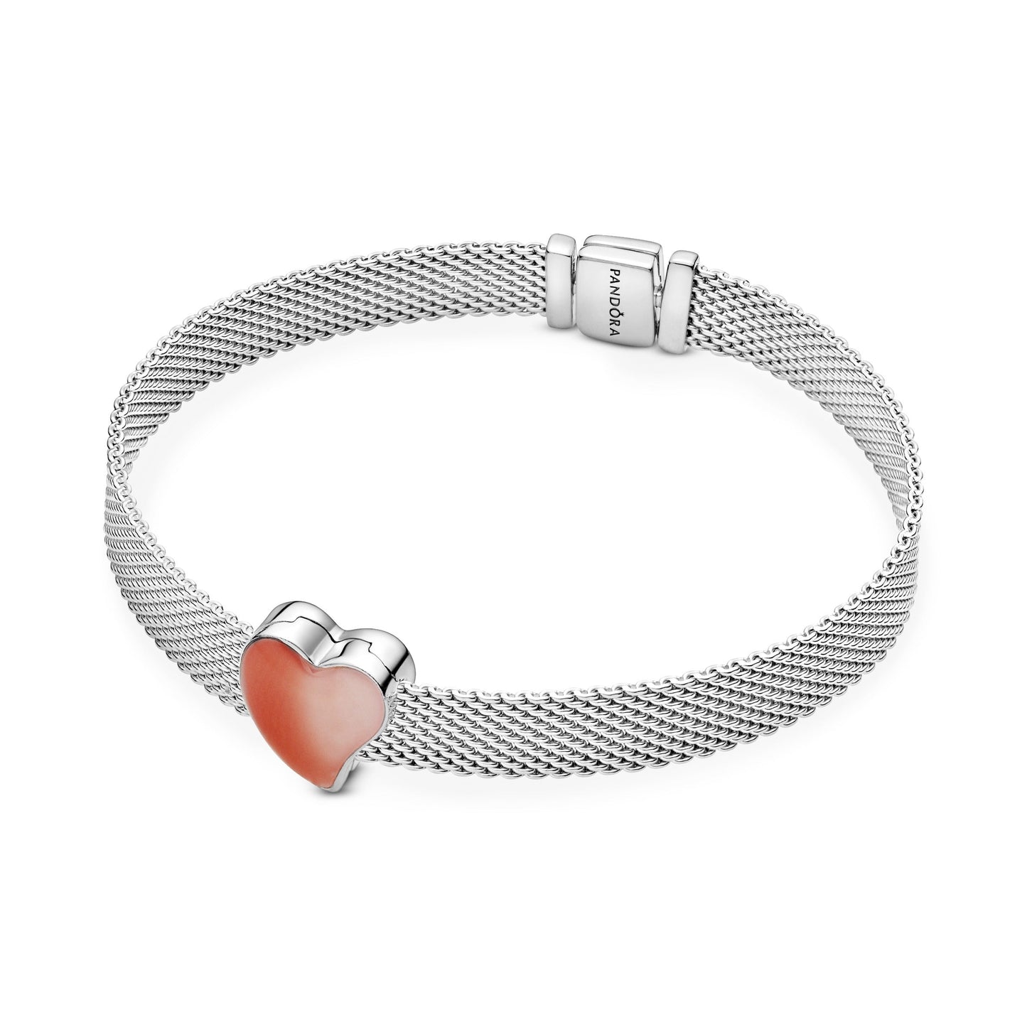 Asymmetrical Heart Clip Charm Premium Fashion Jewelry Gift Collection