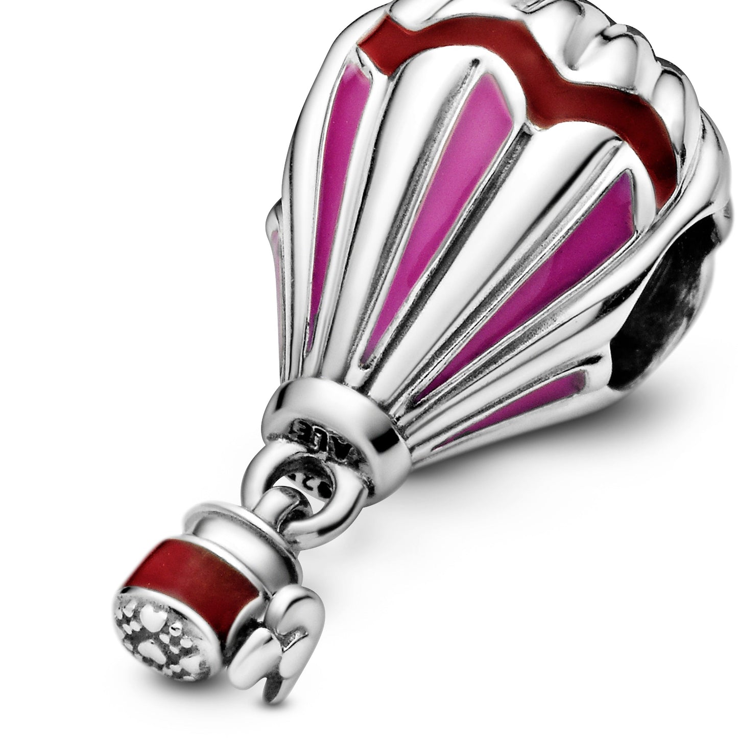 Red Hot Air Balloon Travel Charm Premium Fashion Jewelry Gift Collection