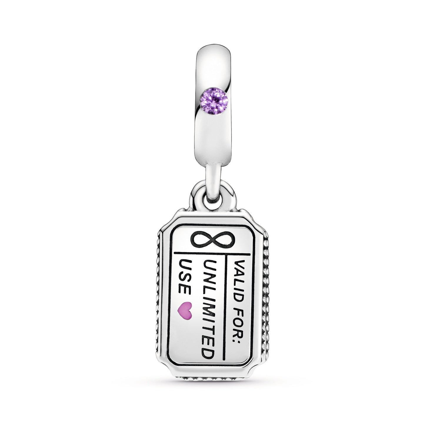 Love Coupon Dangle Charm Premium Fashion Jewelry Gift Collection