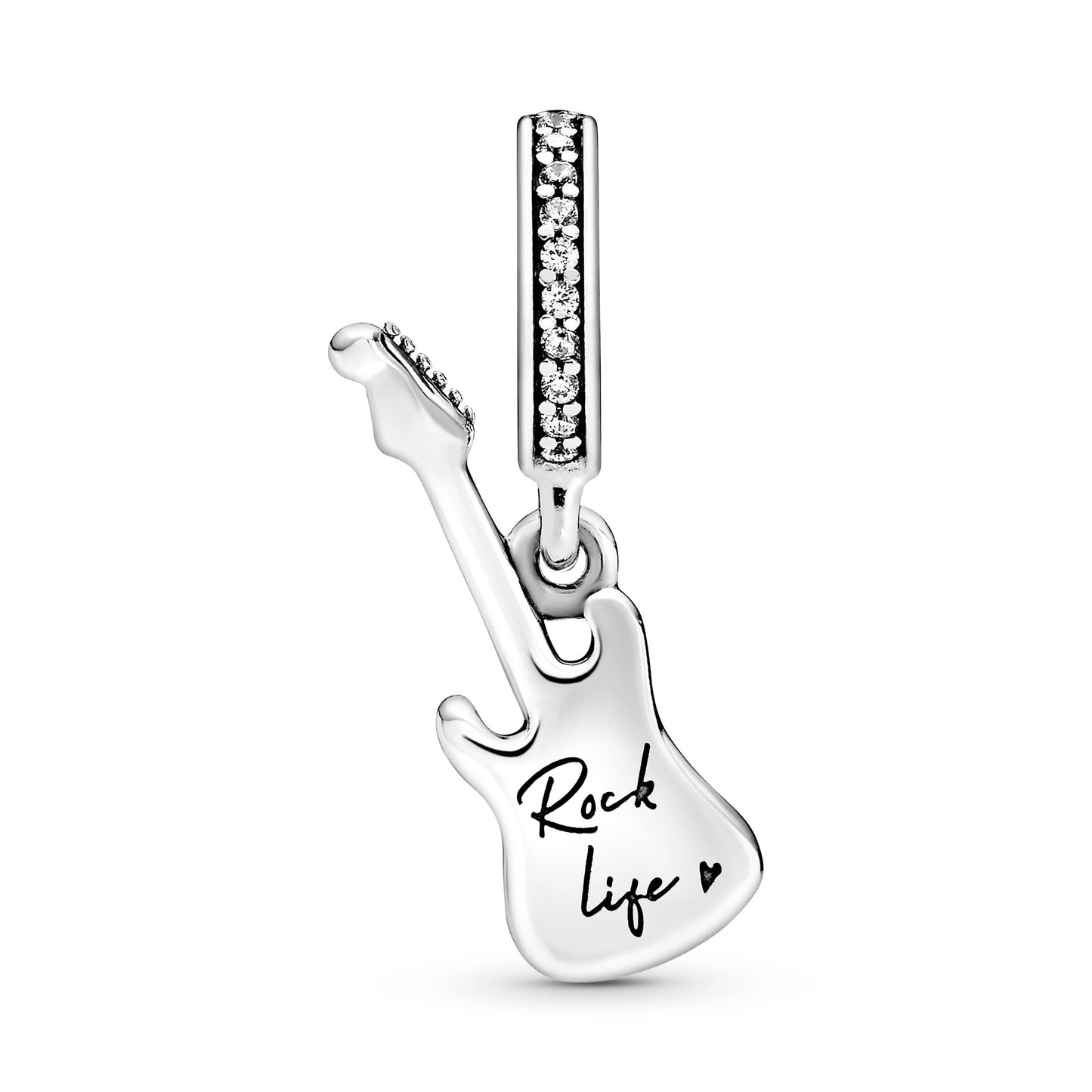 Electric Guitar Dangle Charm Premium Fashion Jewelry Gift Collection
