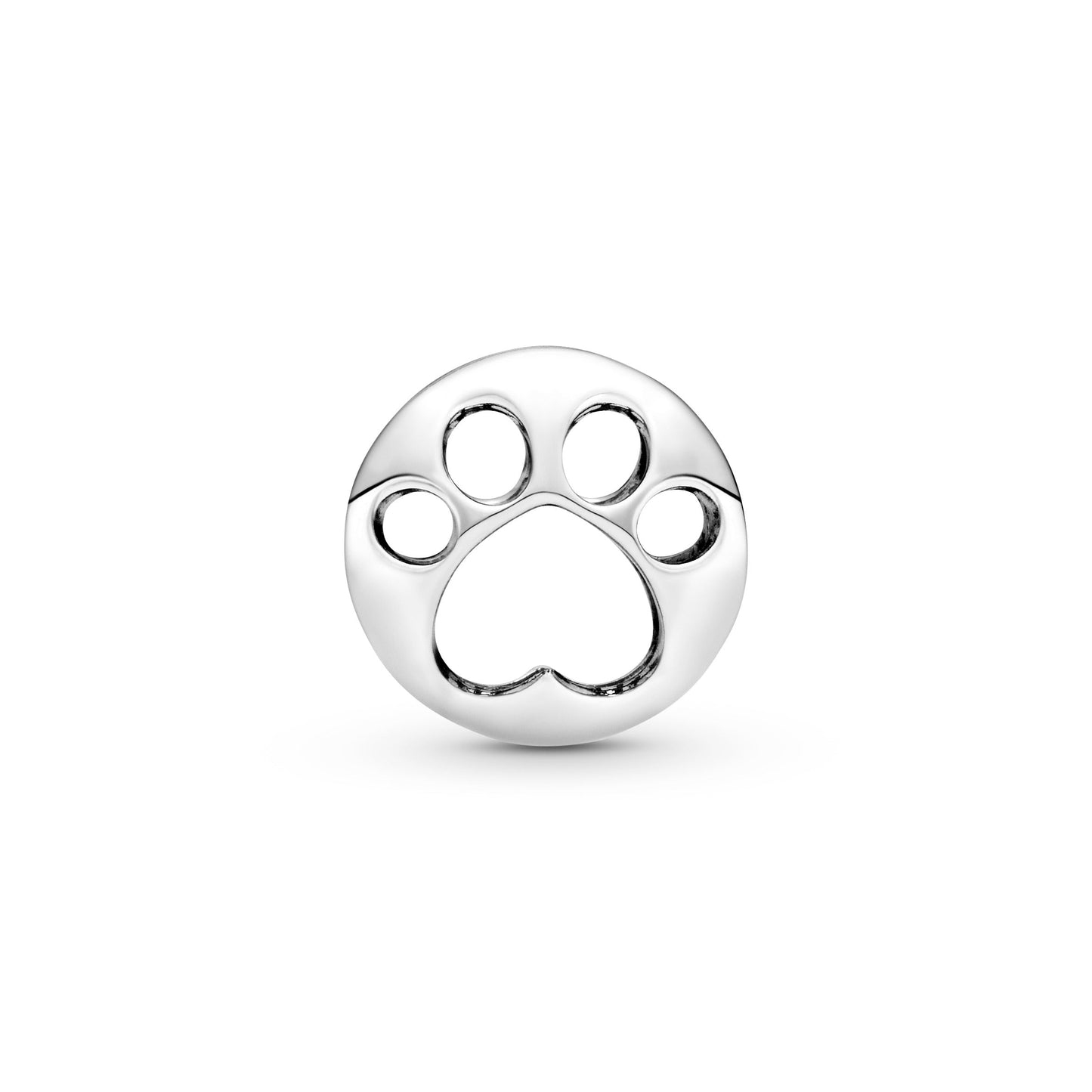 Openwork Paw Print Charm Premium Fashion Jewelry Gift Collection
