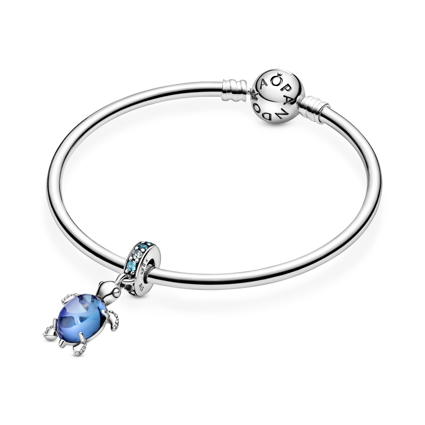 Murano Glass Sea Turtle Dangle Charm Premium Fashion Jewelry Gift Collection
