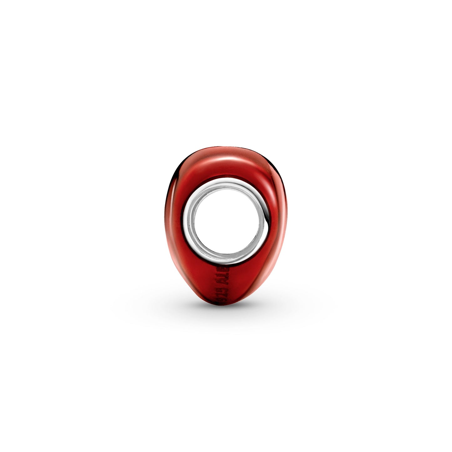 Metallic Red Heart Charm Premium Fashion Jewelry Gift Collection