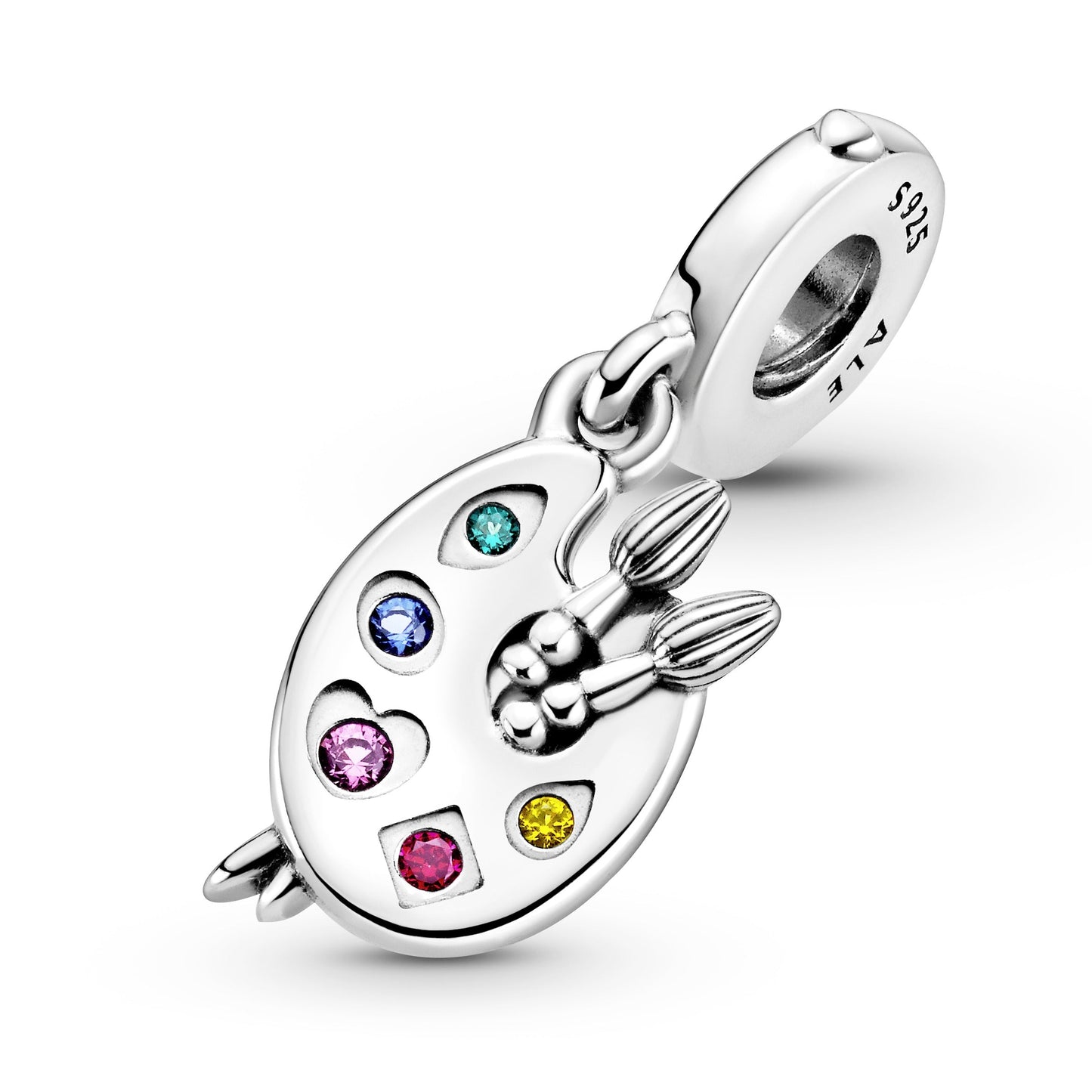 Artist's Palette Dangle Charm Premium Fashion Jewelry Gift Collection