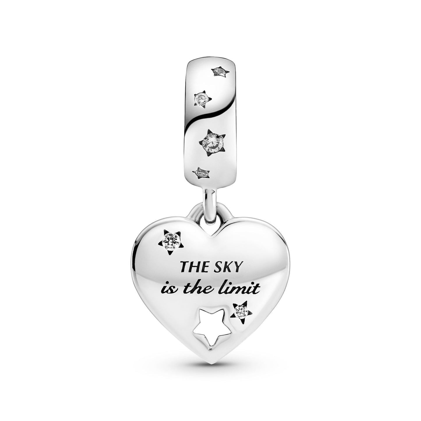 Congratulations Heart & Stars Dangle Charm Premium Fashion Jewelry Gift Collection