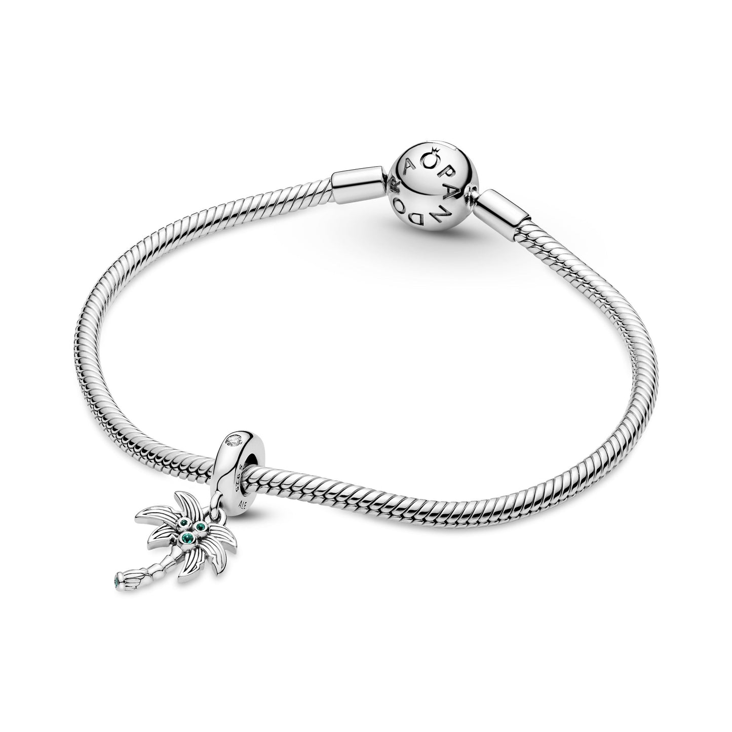 Palm Tree & Coconuts Dangle Charm Premium Fashion Jewelry Gift Collection