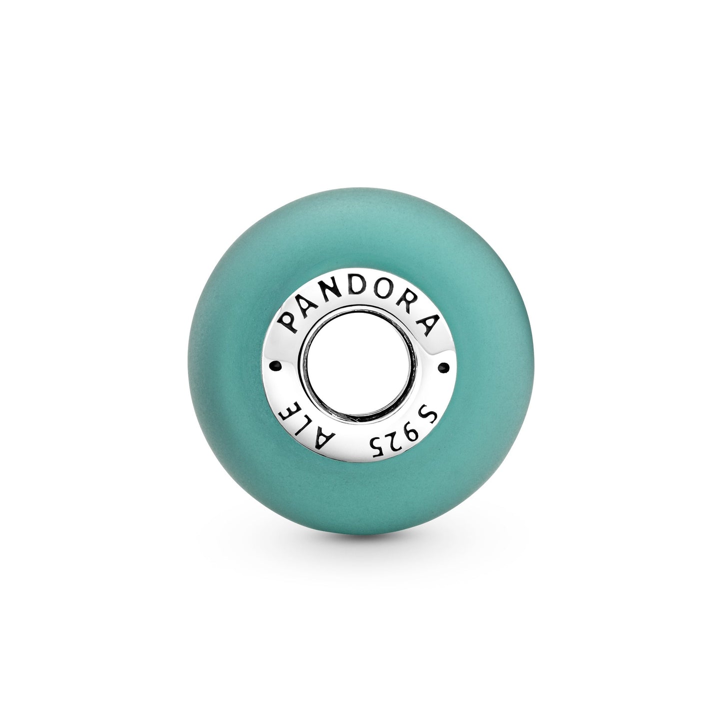 Matte Green Murano Glass Charm Premium Fashion Jewelry Gift Collection