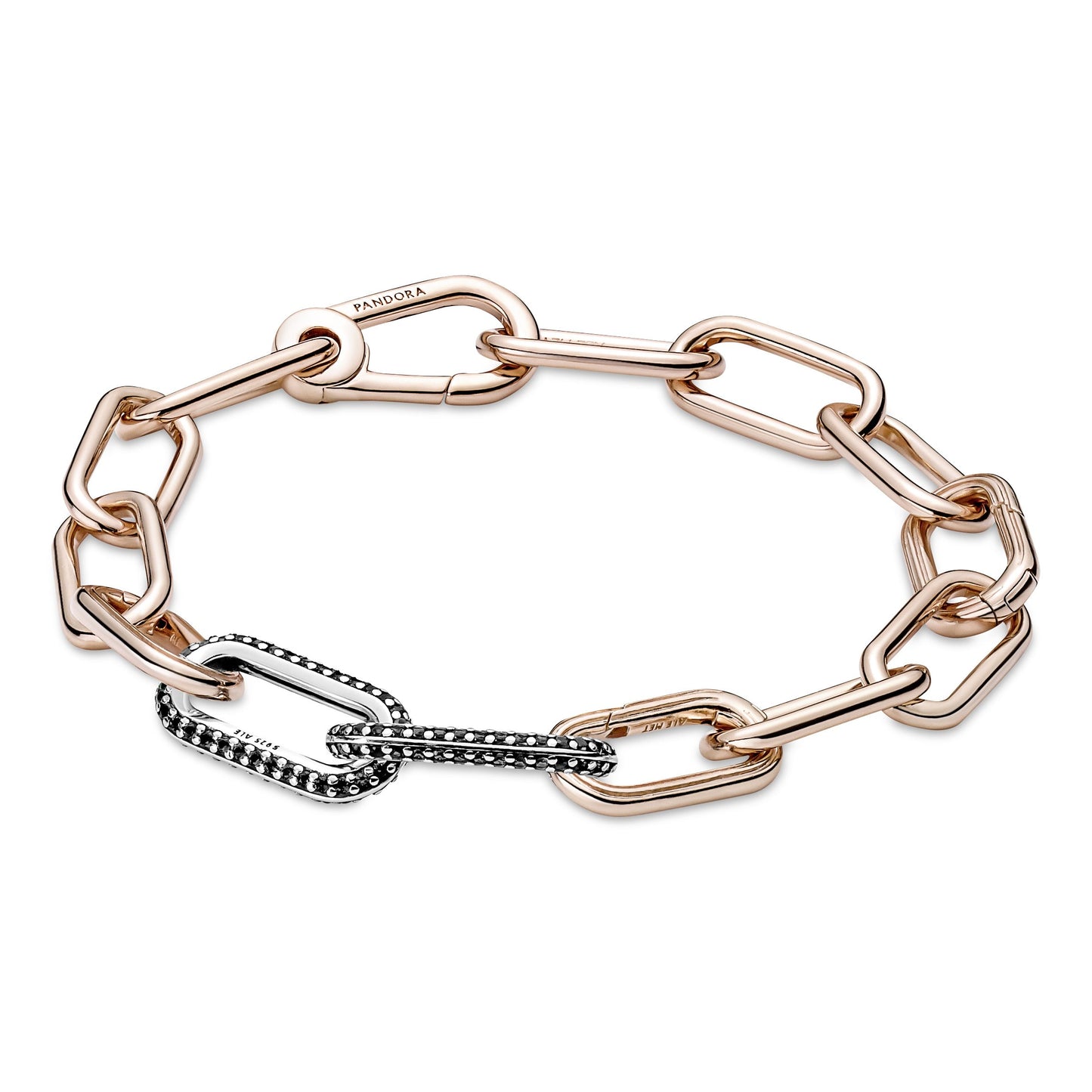 Pandora ME Styling Pavé Double Link Premium Fashion Jewelry Gift Collection