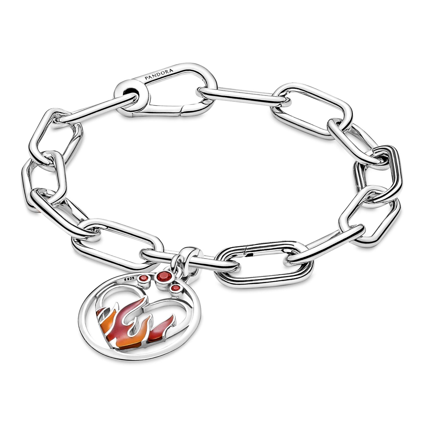 Pandora ME Fire Inside Medallion Premium Fashion Jewelry Gift Collection