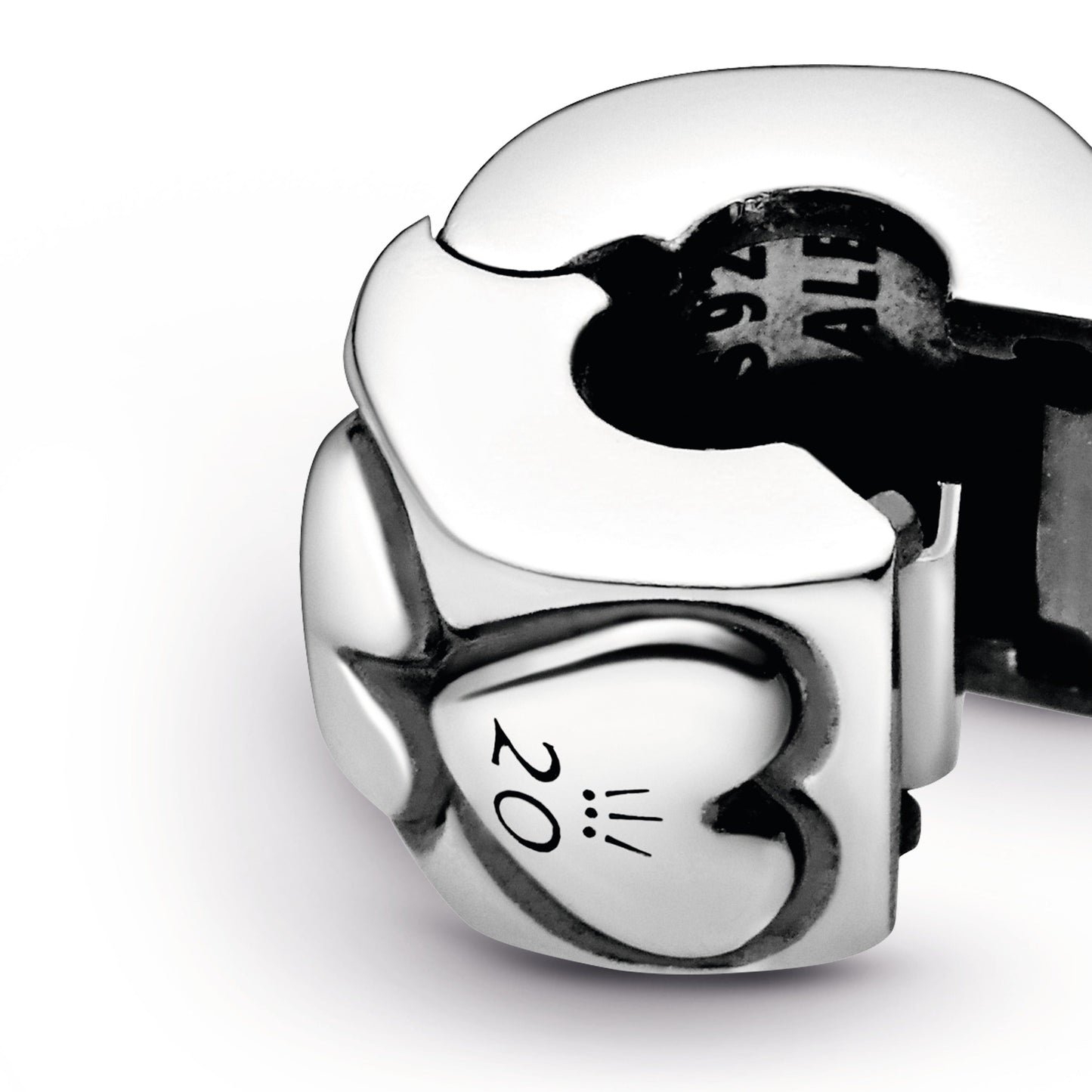 Pandora 2020 Limited Edition Hearts Clip Charm Premium Fashion Jewelry Gift Collection