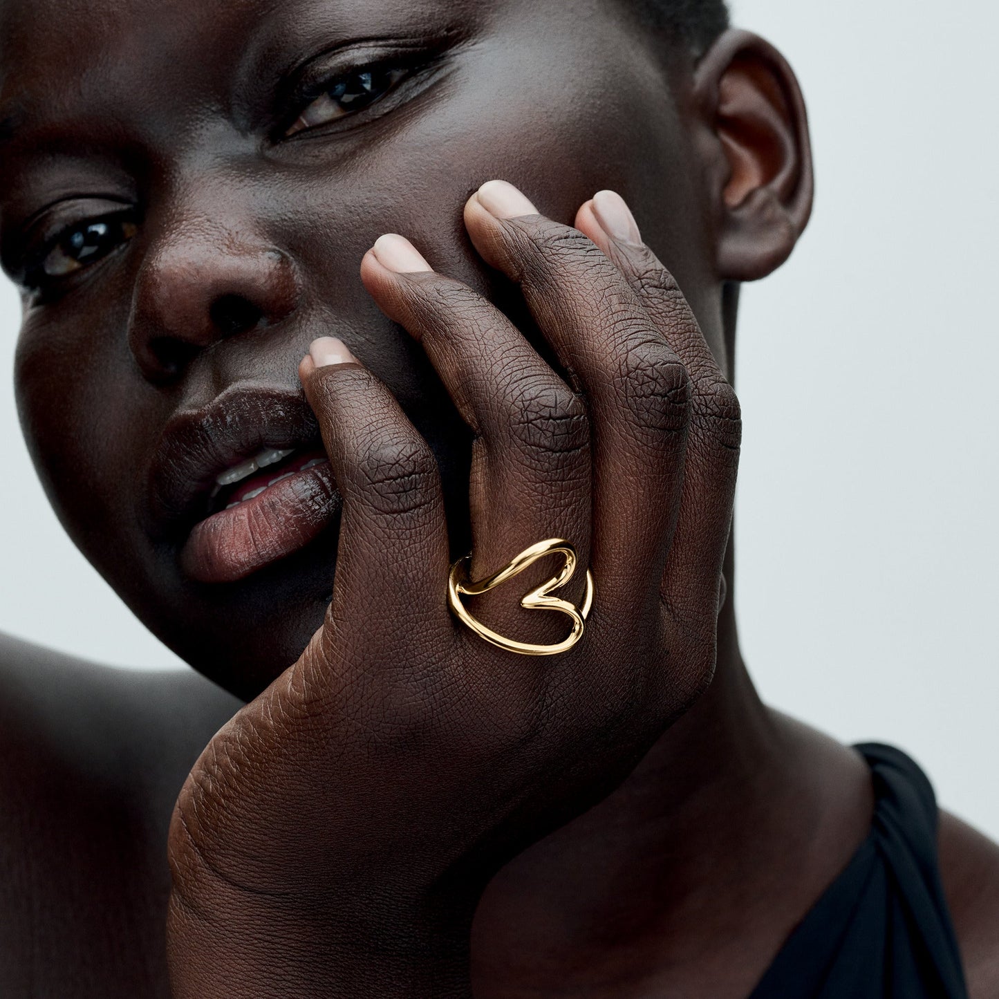Organically Shaped Heart Ring Popular Style Premium Collection
