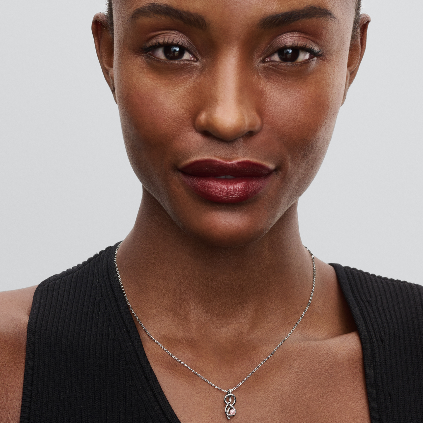 Infinity Knot Collier Necklace Premium Fashion Jewelry Gift Collection