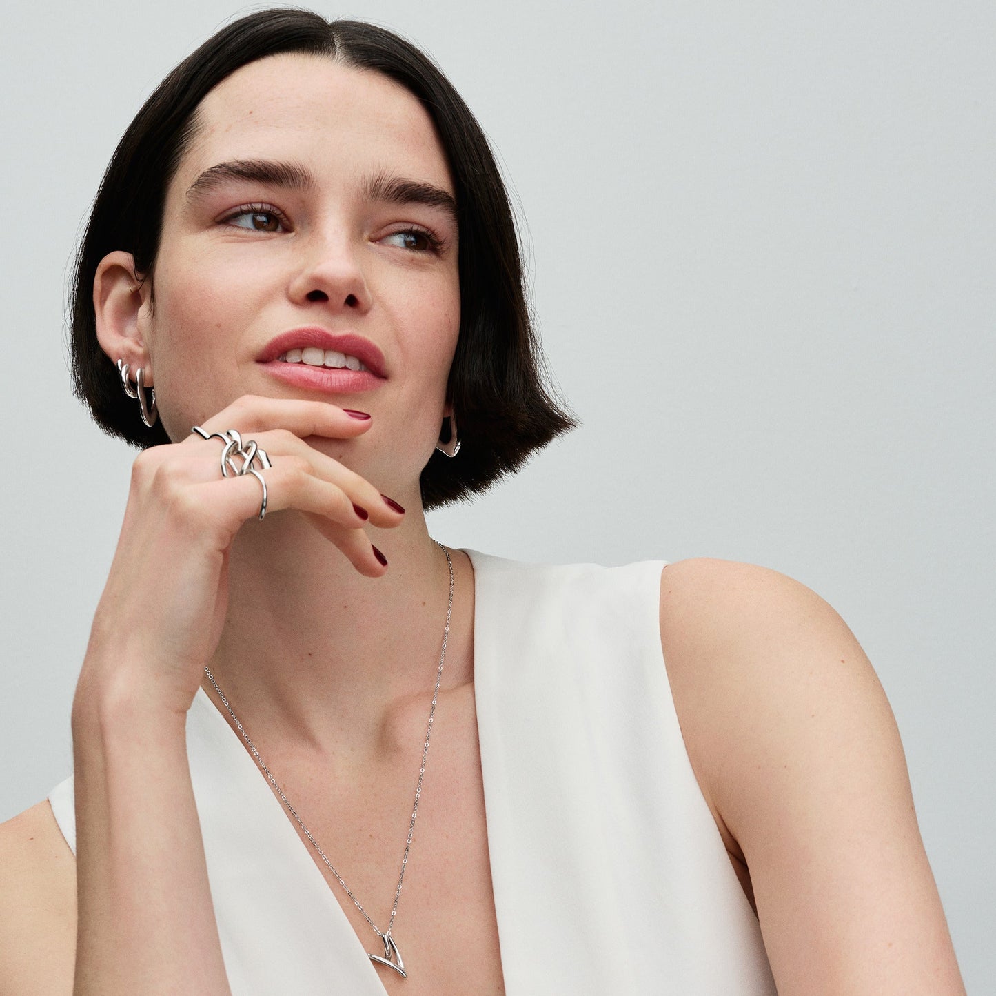 Round Huggie Hoop Earrings Popular Style Premium Collection