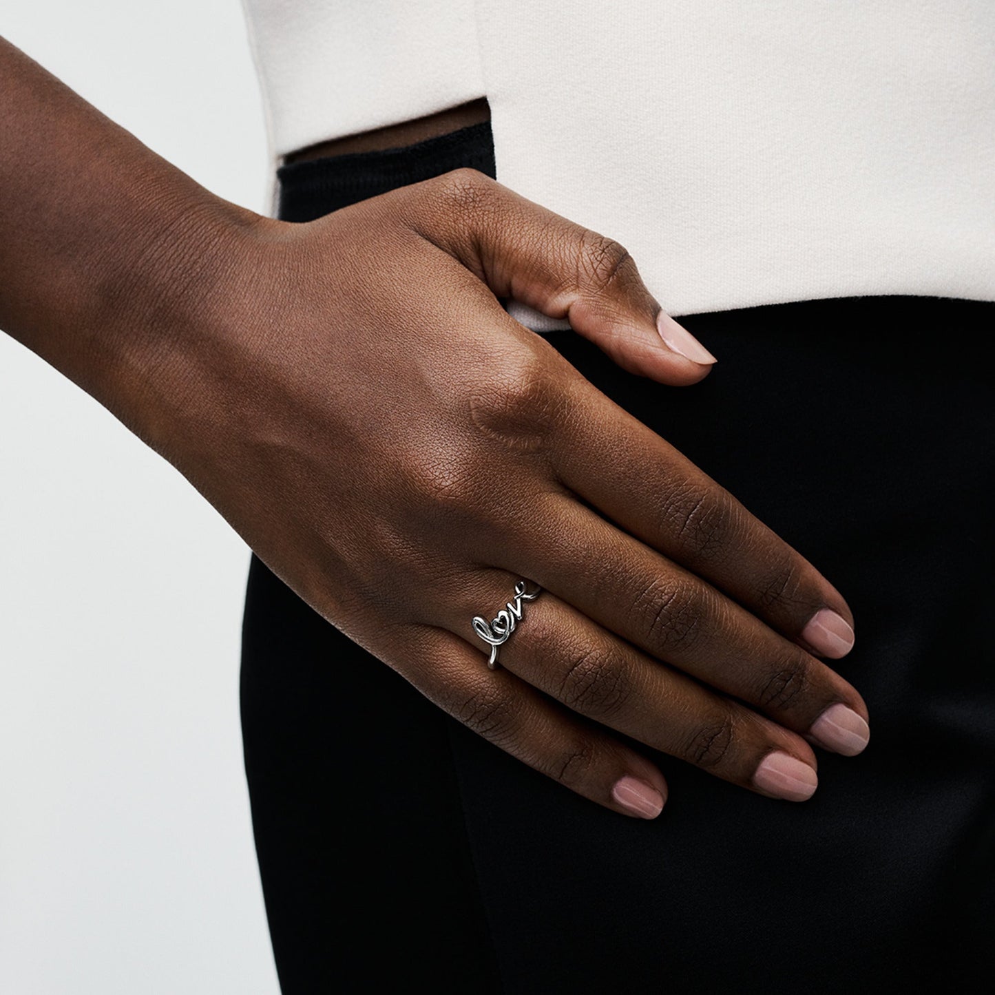 Handwritten Love Ring Popular Style Premium Collection