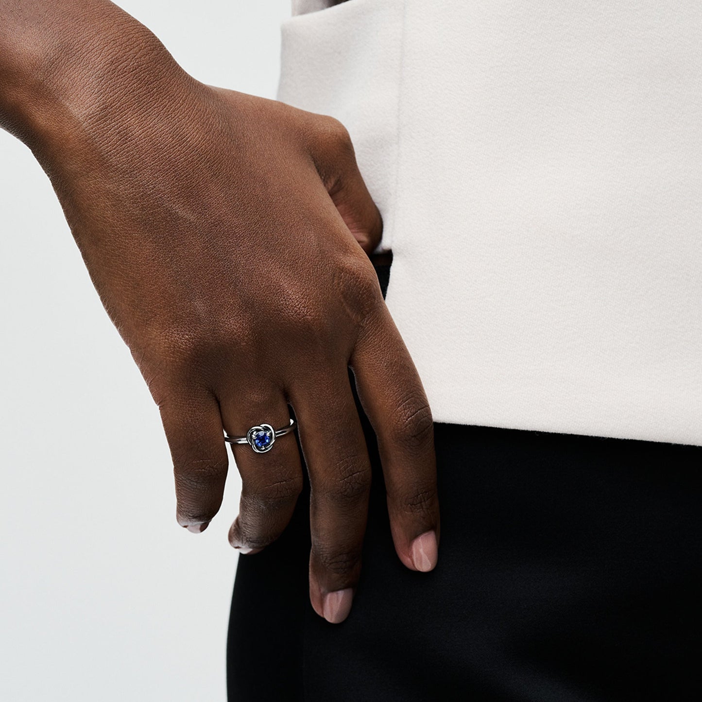 September Birthstone Eternity Circle Ring Popular Style Premium Collection