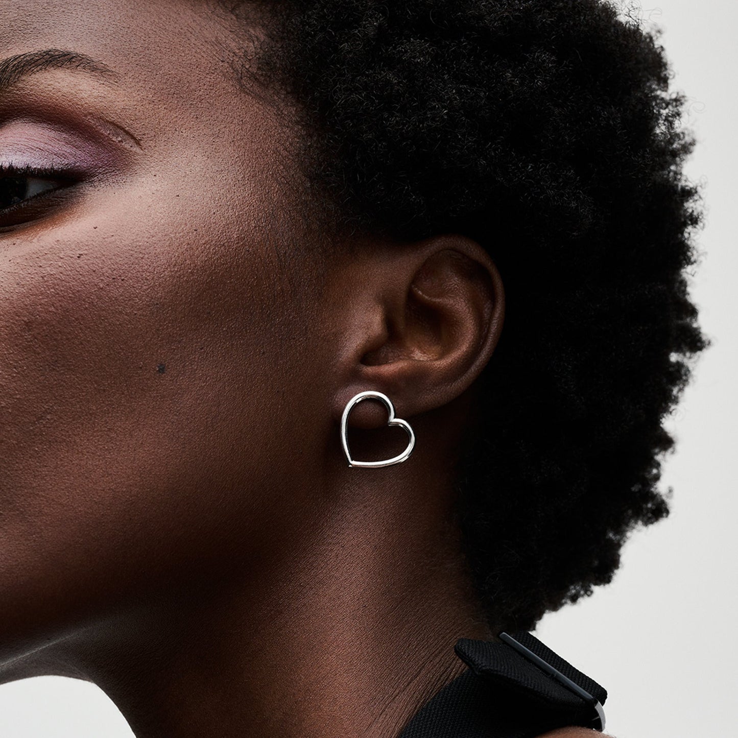 Front-facing Heart Stud Earrings Popular Style Premium Collection