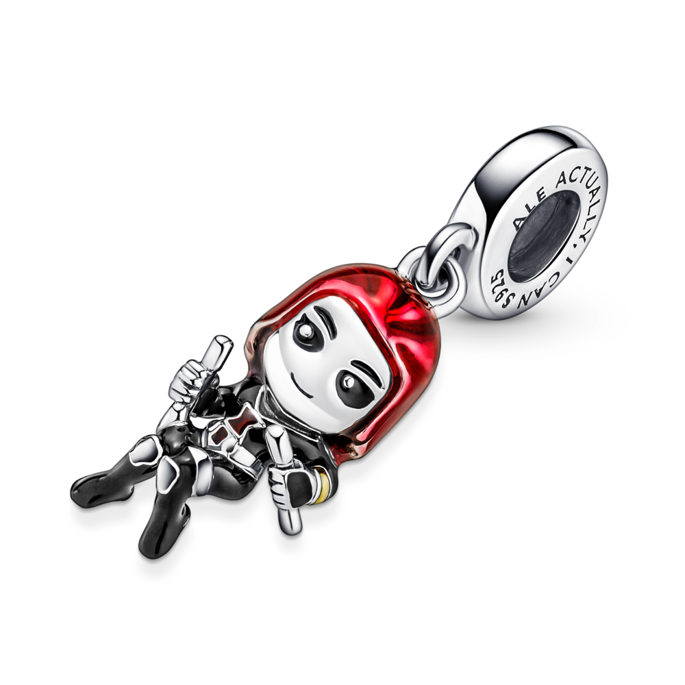 Marvel The Avengers Black Widow Dangle Charm Premium Fashion Jewelry Gift Collection