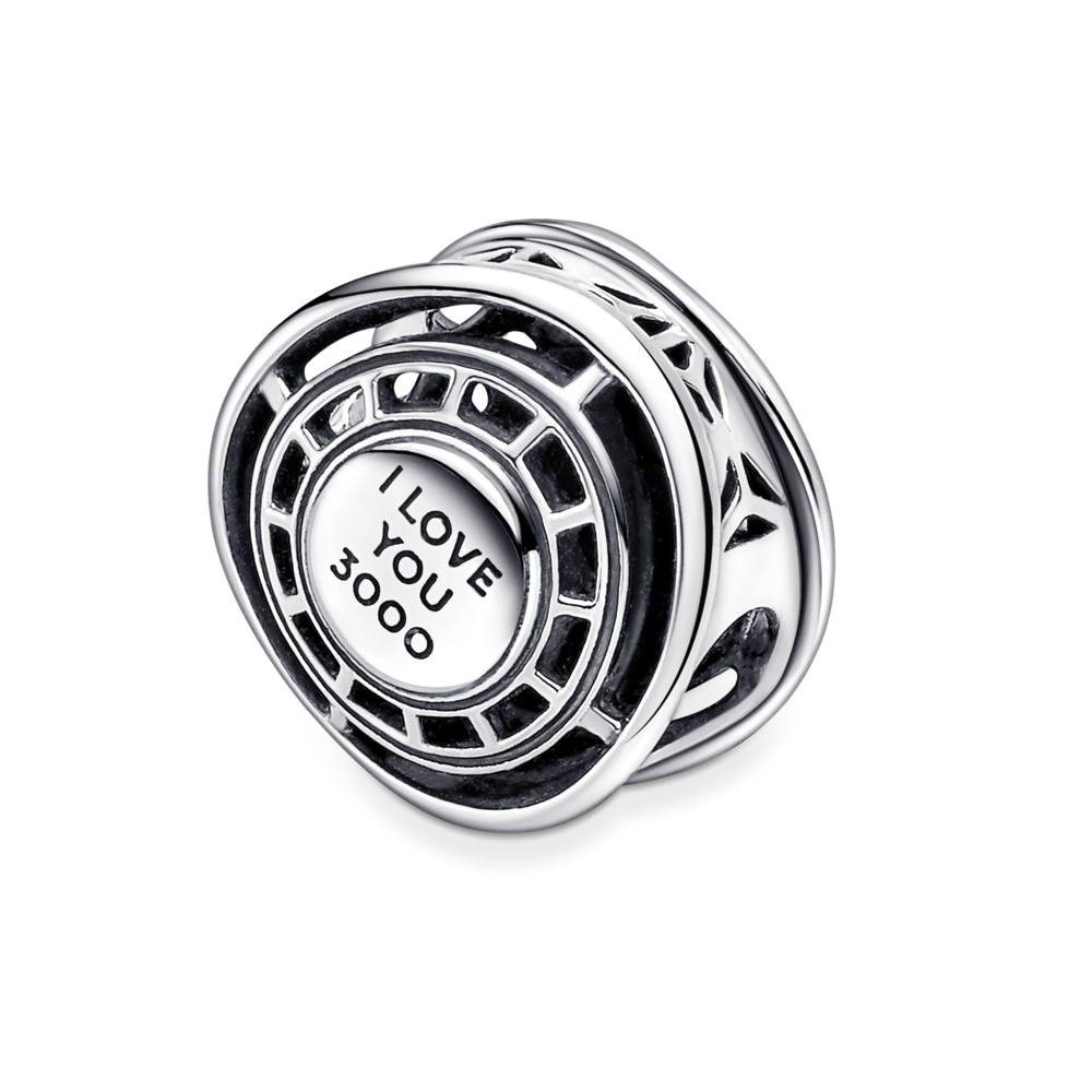 Marvel The Avengers Iron Man Arc Reactor Charm Premium Fashion Jewelry Gift Collection
