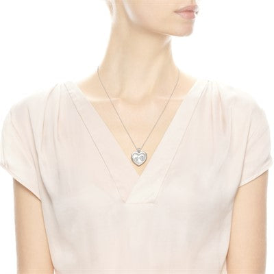 PANDORA Heart Locket Necklace Premium Fashion Jewelry Gift Collection