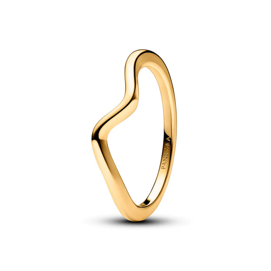Polished Wave Ring Popular Style Premium Collection