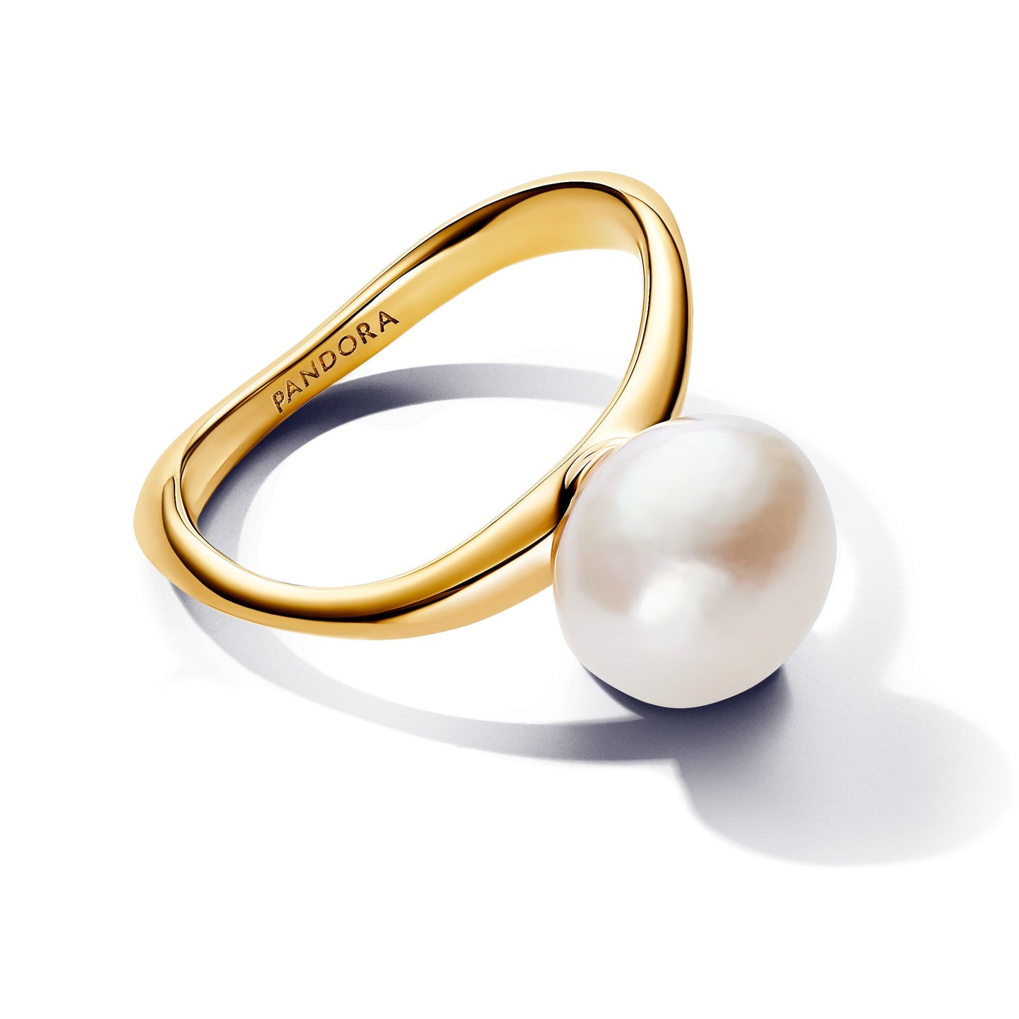 Baroque Treated Freshwater Cultured Pearl Ring Popular Style Premium Collection