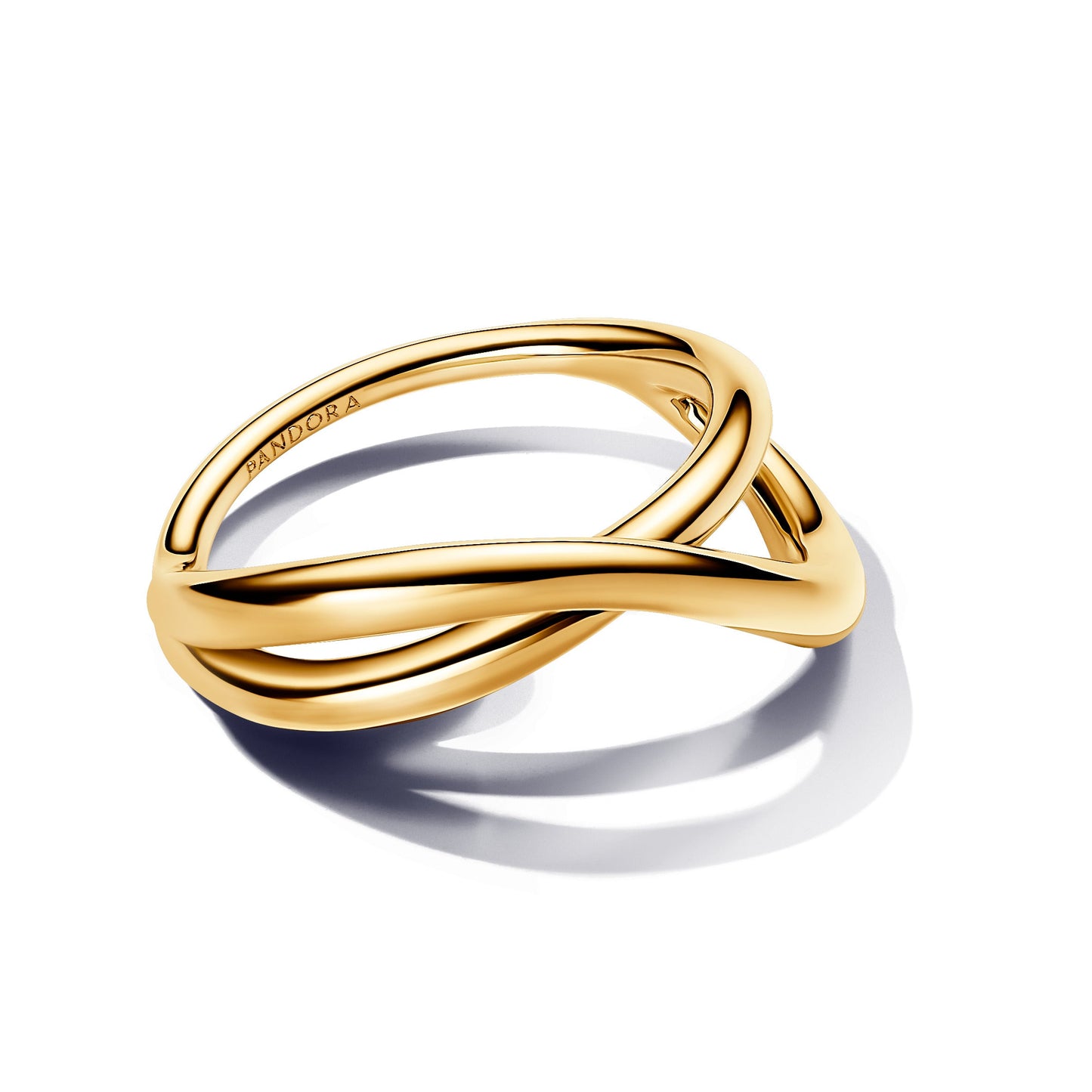 Organically Shaped Infinity Ring Popular Style Premium Collection