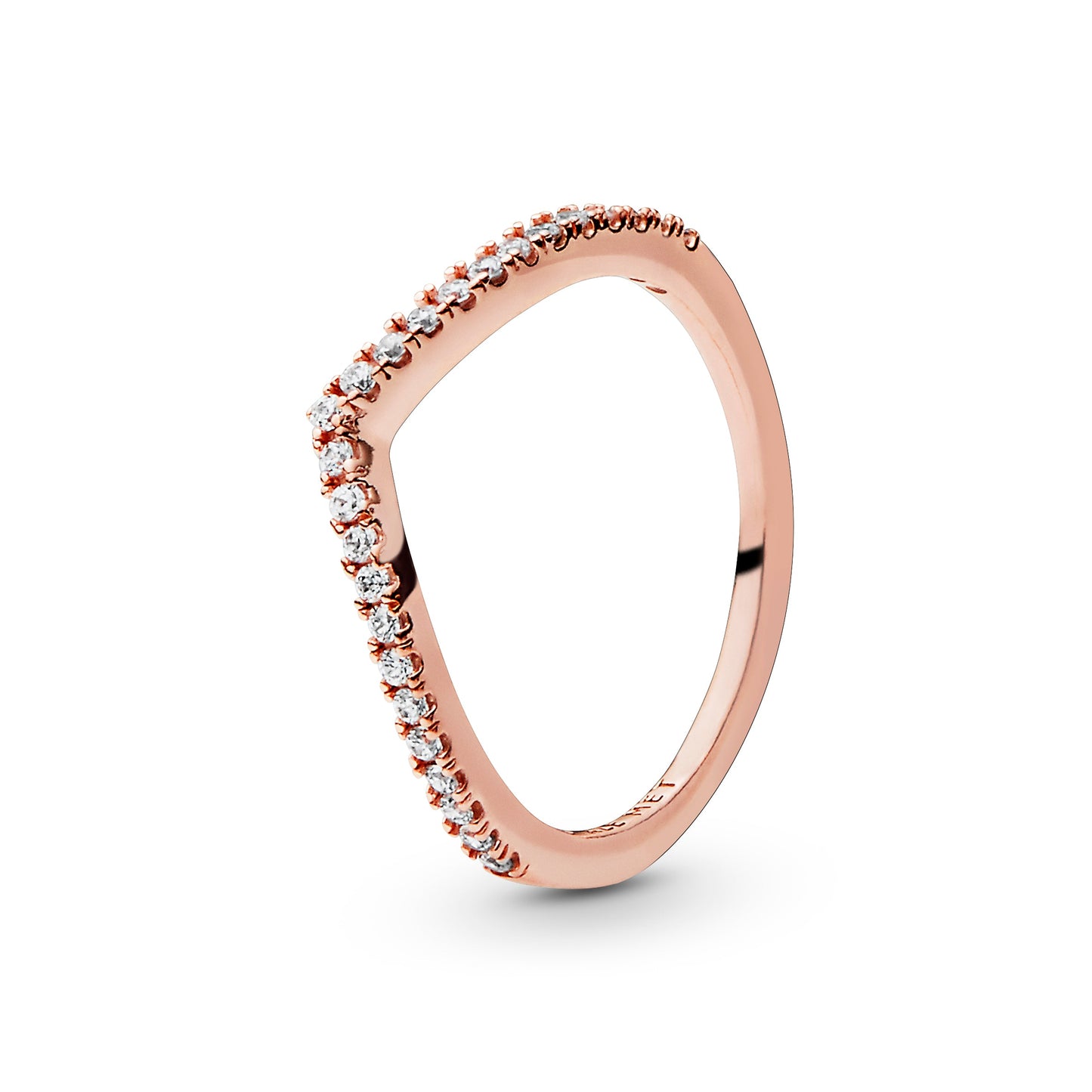 Sparkling Wishbone Ring Popular Style Premium Collection