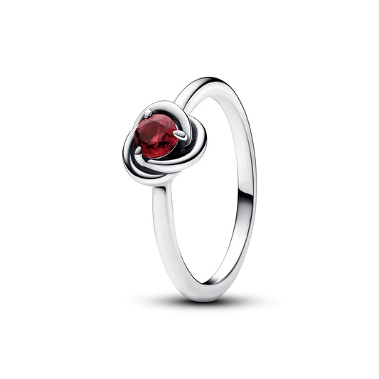 July Birthstone Eternity Circle Ring Popular Style Premium Collection