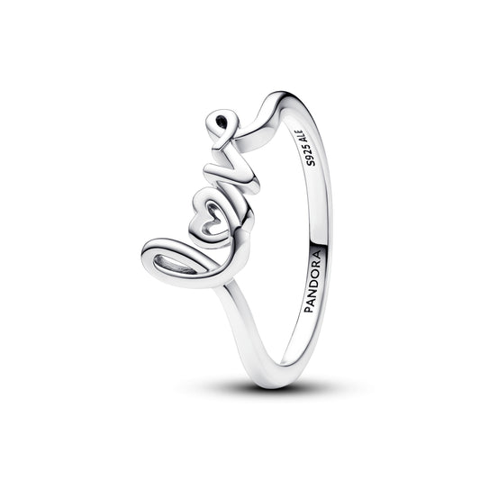 Handwritten Love Ring Popular Style Premium Collection