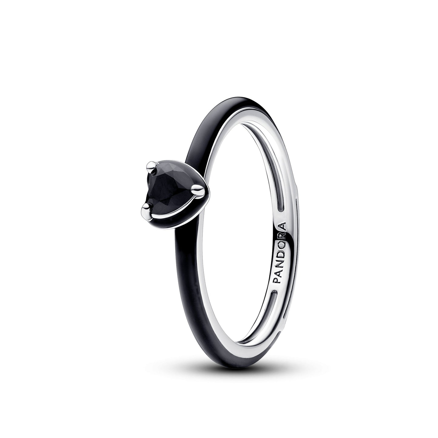 Pandora ME Black Chakra Heart Ring Popular Style Premium Collection