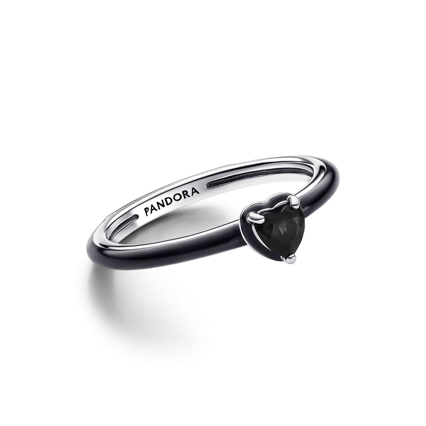 Pandora ME Black Chakra Heart Ring Popular Style Premium Collection