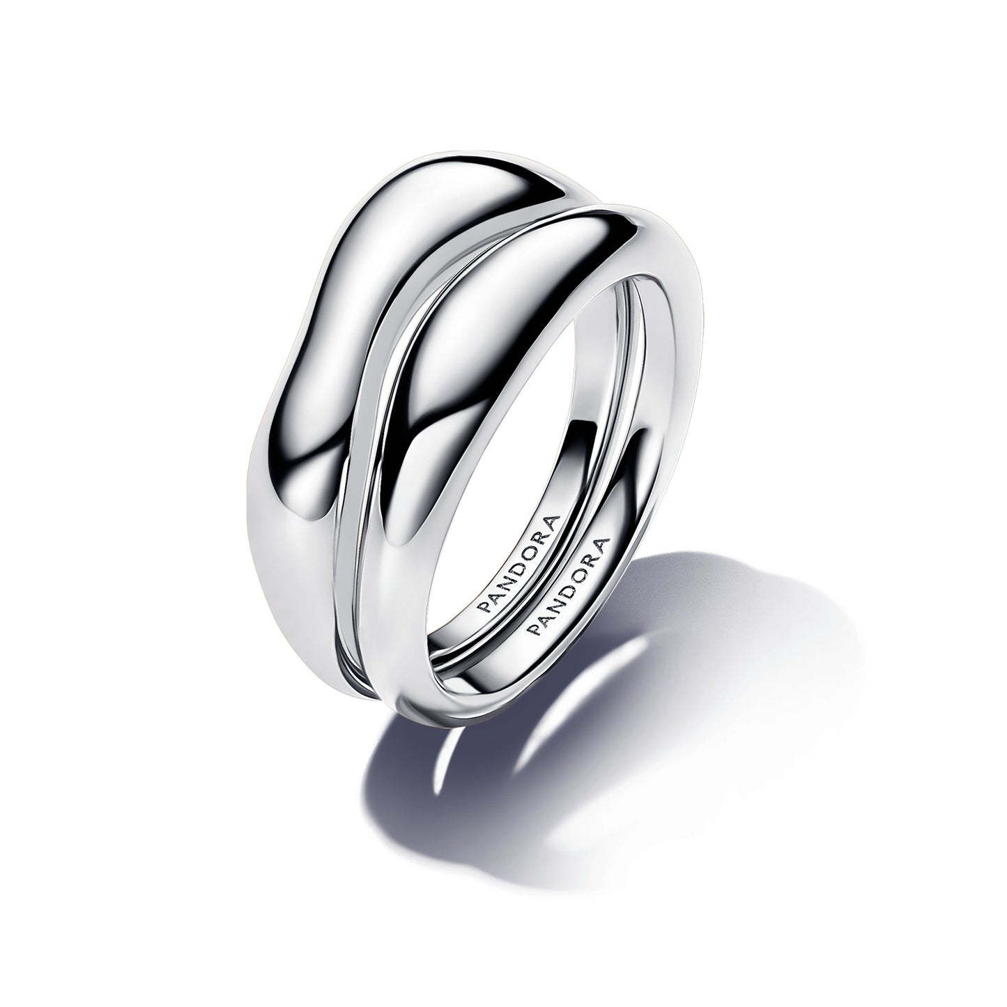 Organically Shaped Stacking Rings Popular Style Premium Collection