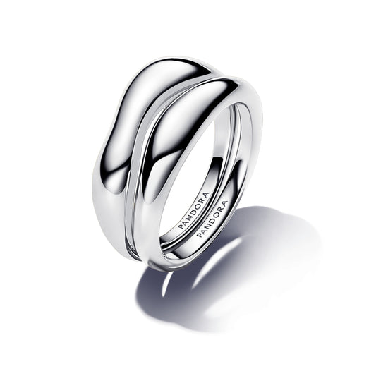 Organically Shaped Stacking Rings Popular Style Premium Collection
