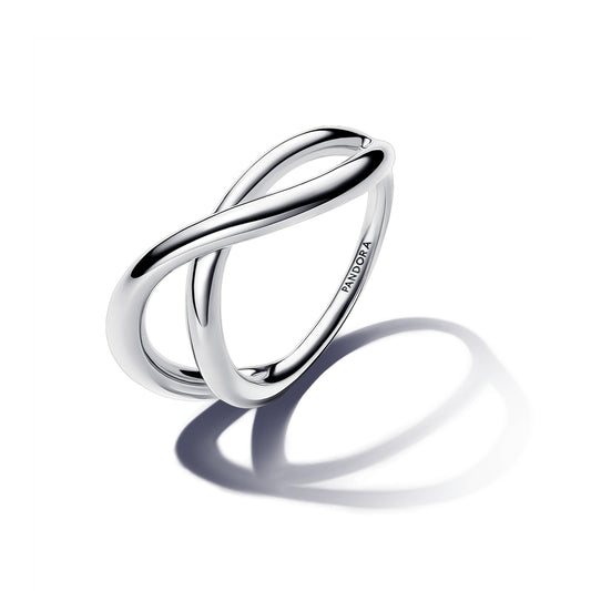 Organically Shaped Infinity Ring Popular Style Premium Collection