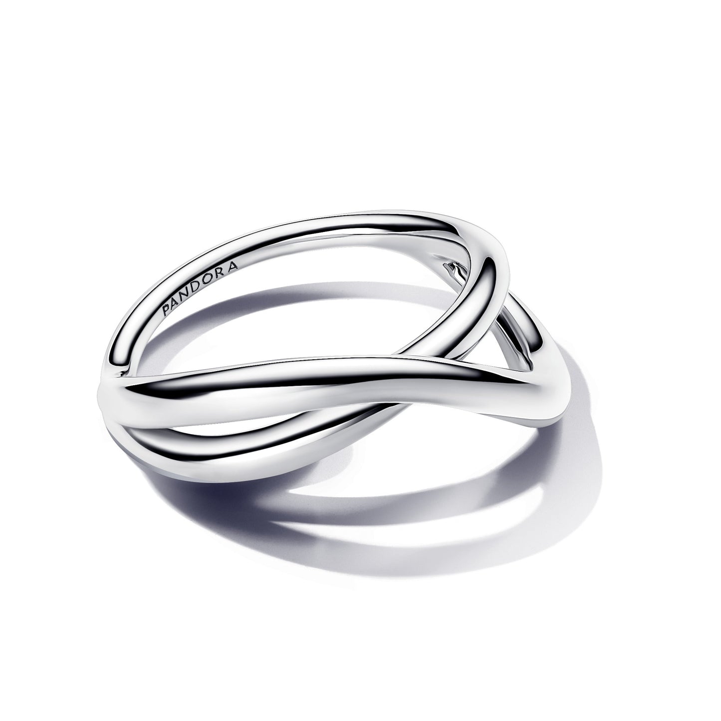 Organically Shaped Infinity Ring Popular Style Premium Collection