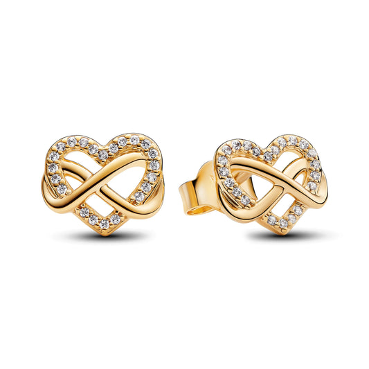 14k Gold Plated Infinity Heart Gift Set Premium Fashion Jewelry Gift Collection