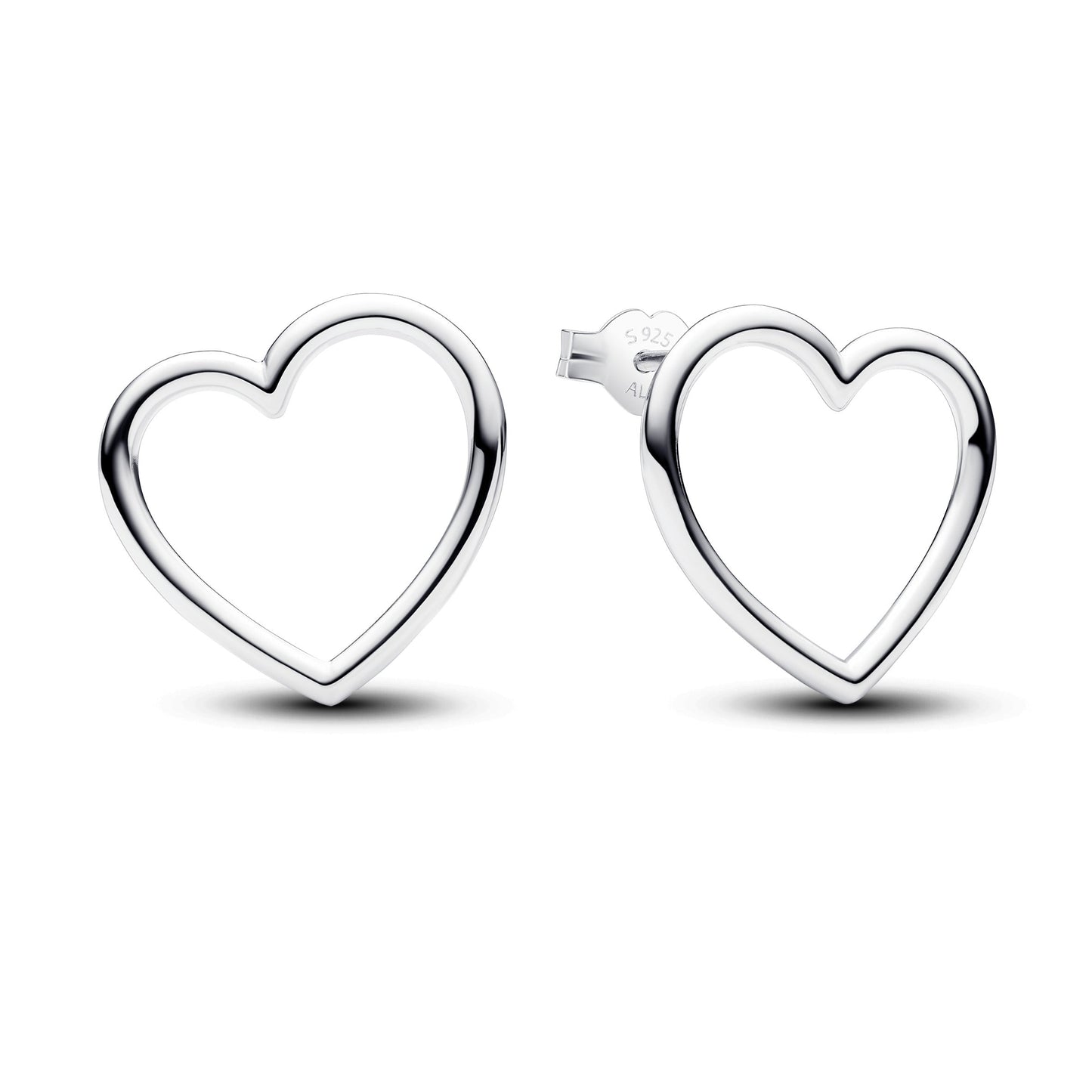 Front-facing Heart Stud Earrings Popular Style Premium Collection