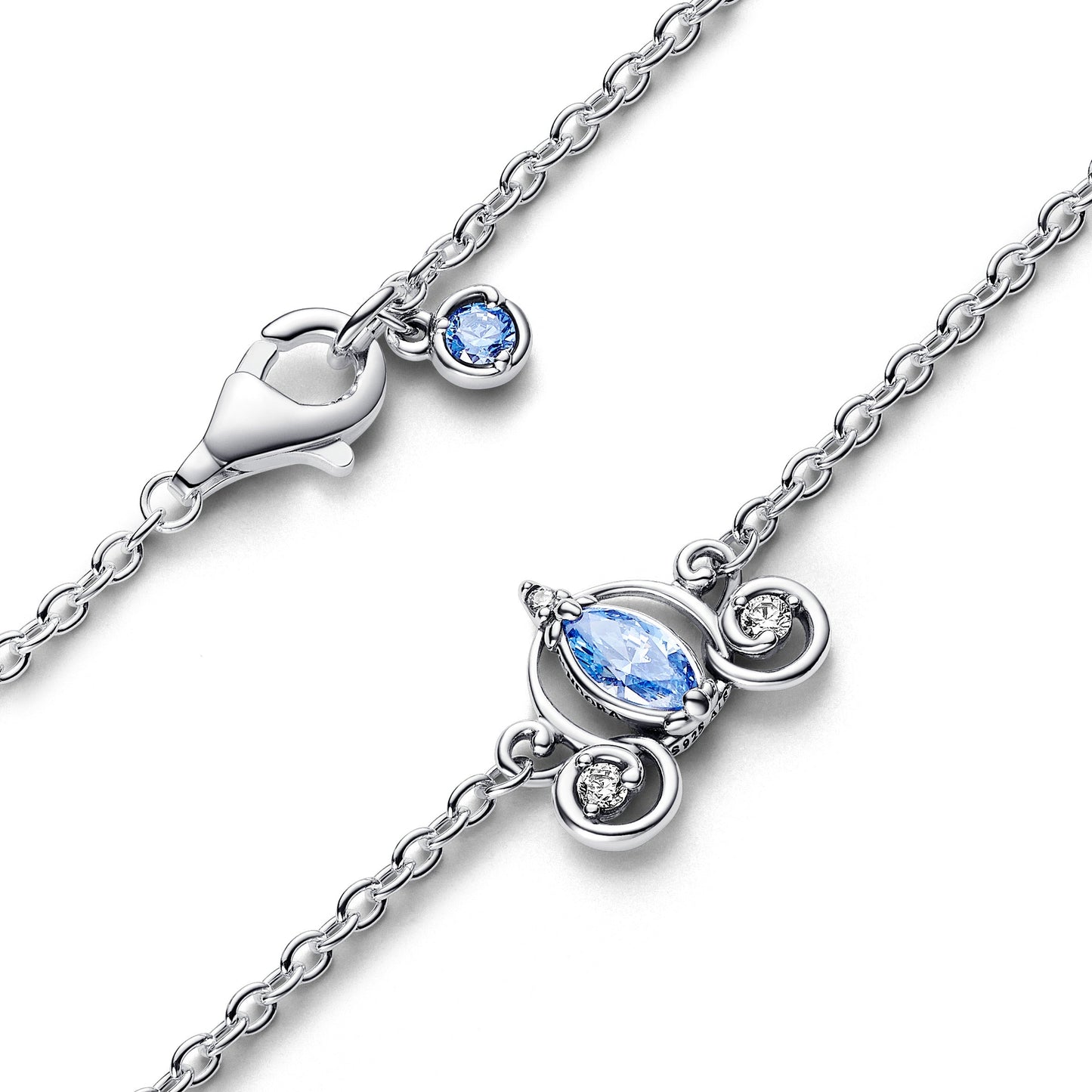Disney Cinderella's Carriage Collier Necklace Premium Fashion Jewelry Gift Collection