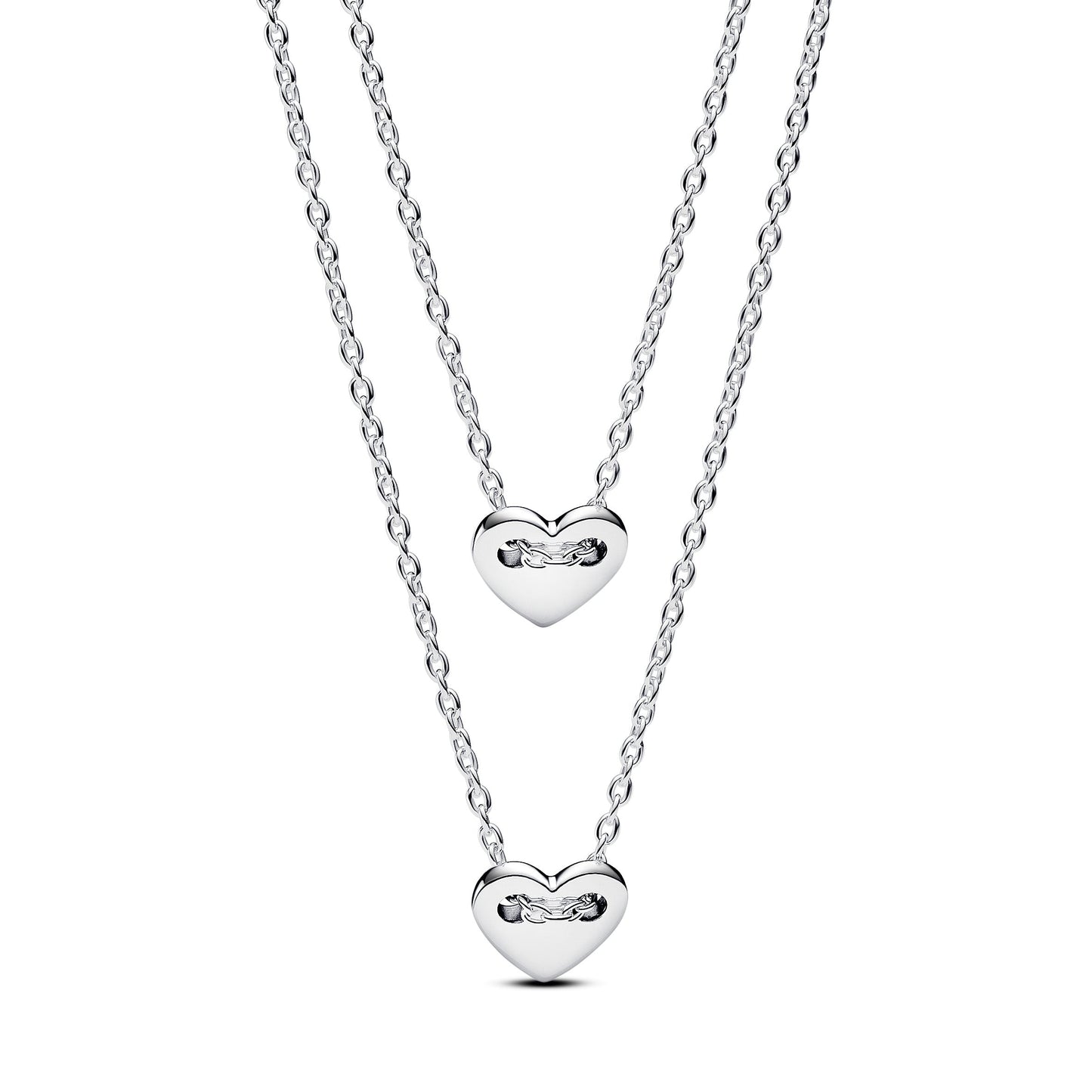 Forever & Always Splittable Heart Collier Necklaces Premium Fashion Jewelry Gift Collection