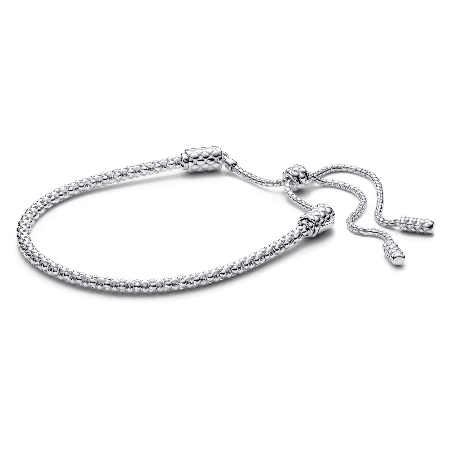 Pandora Moments Studded Chain Slider Bracelet Premium Fashion Jewelry Gift Collection