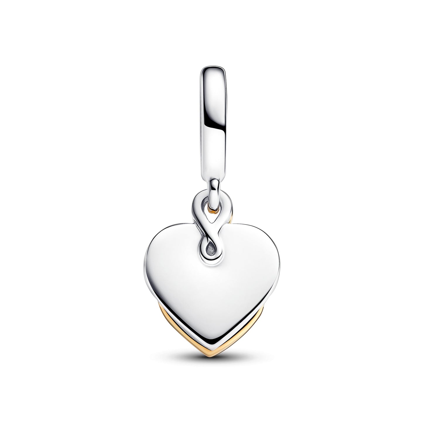 Lab-grown Diamond Engravable Mom Double Dangle Charm Premium Fashion Jewelry Gift Collection