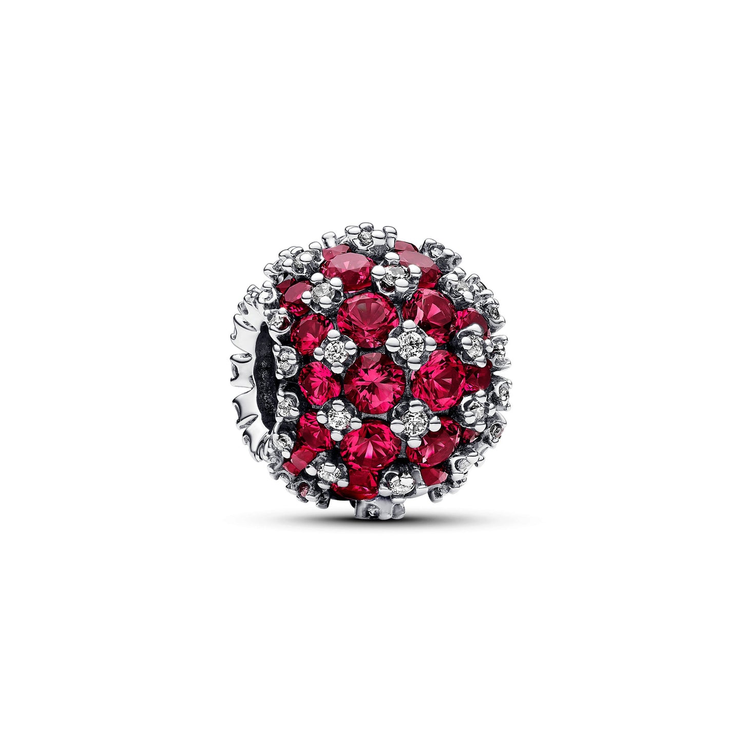Sparkling Pavé Round Pink Charm Premium Fashion Jewelry Gift Collection