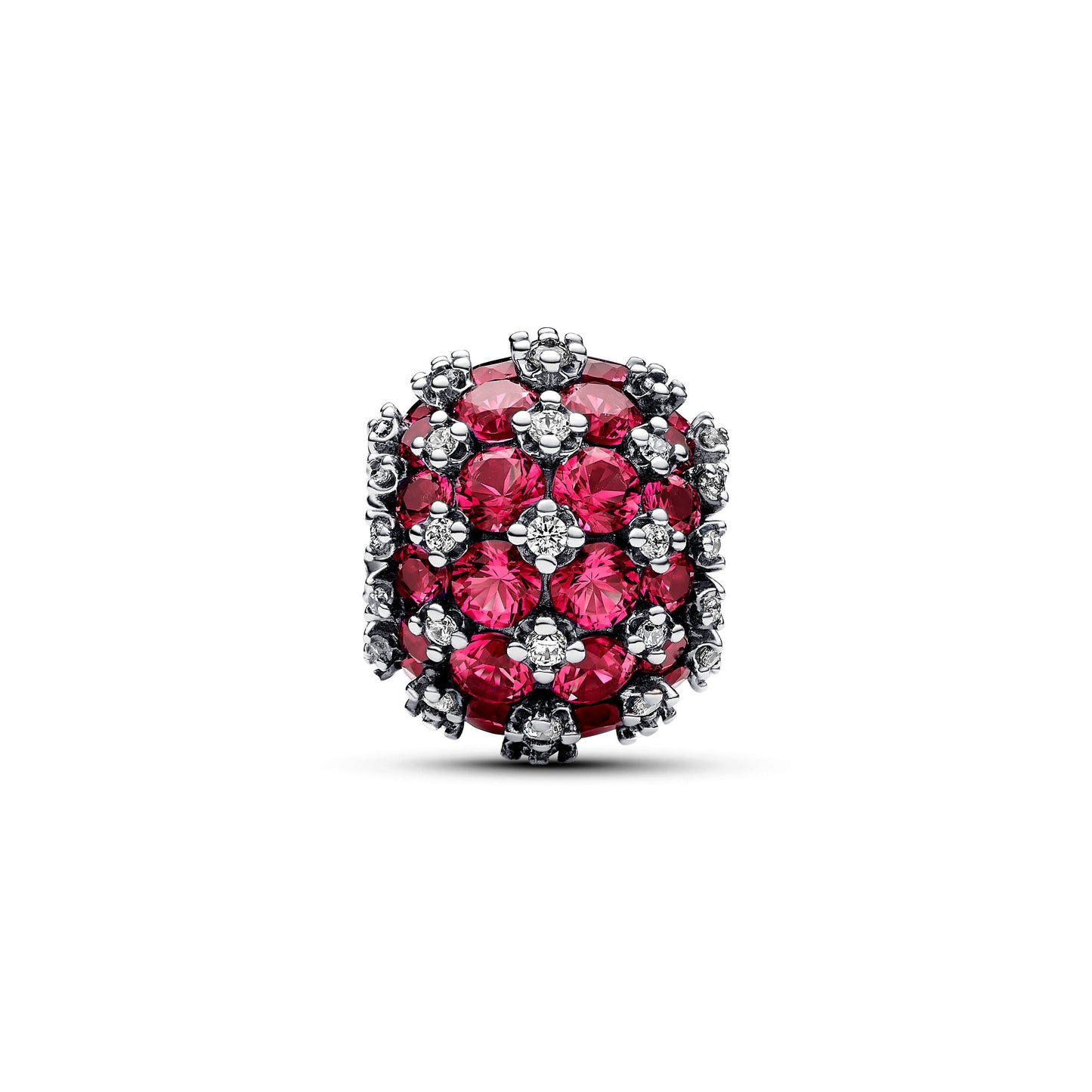 Sparkling Pavé Round Pink Charm Premium Fashion Jewelry Gift Collection