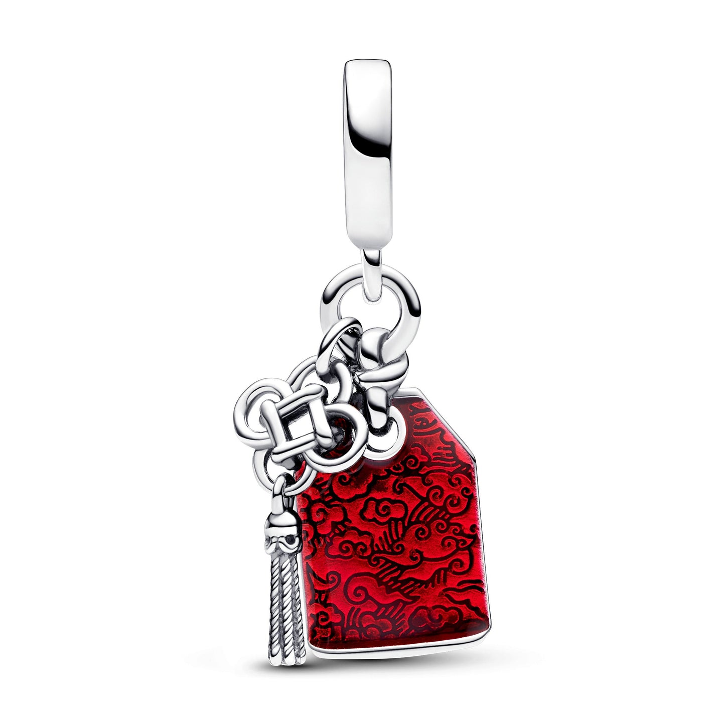 Lucky Amulet Double Dangle Charm Premium Fashion Jewelry Gift Collection
