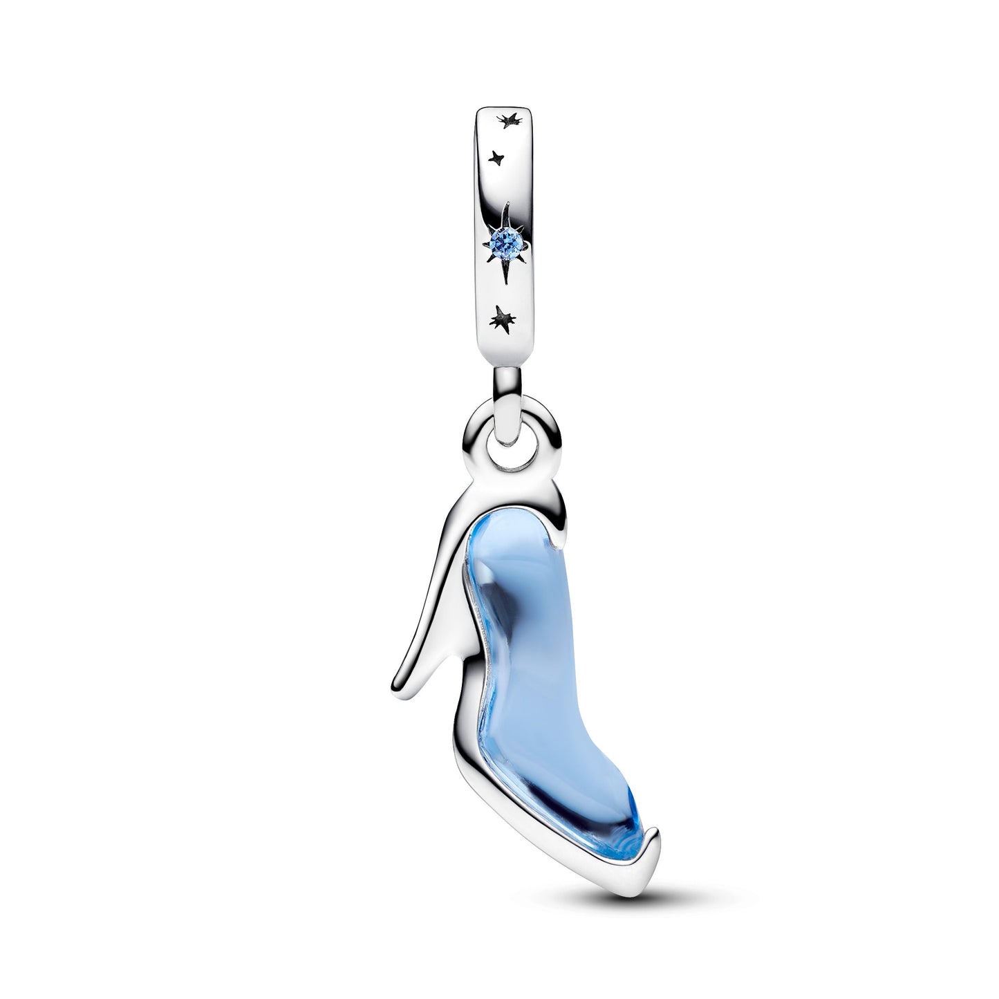 Disney Cinderella's Glass Slipper Dangle Charm Premium Fashion Jewelry Gift Collection
