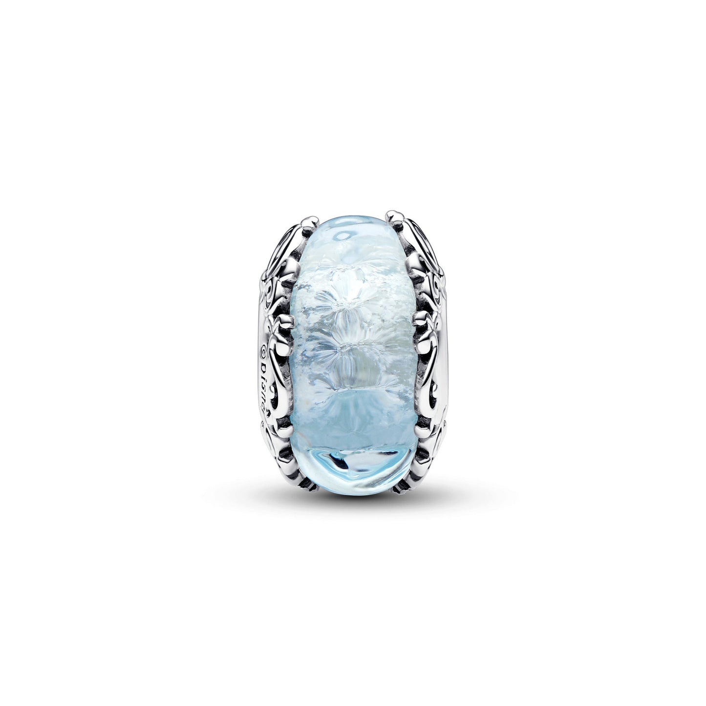 Disney Cinderella Murano Glass Charm Premium Fashion Jewelry Gift Collection