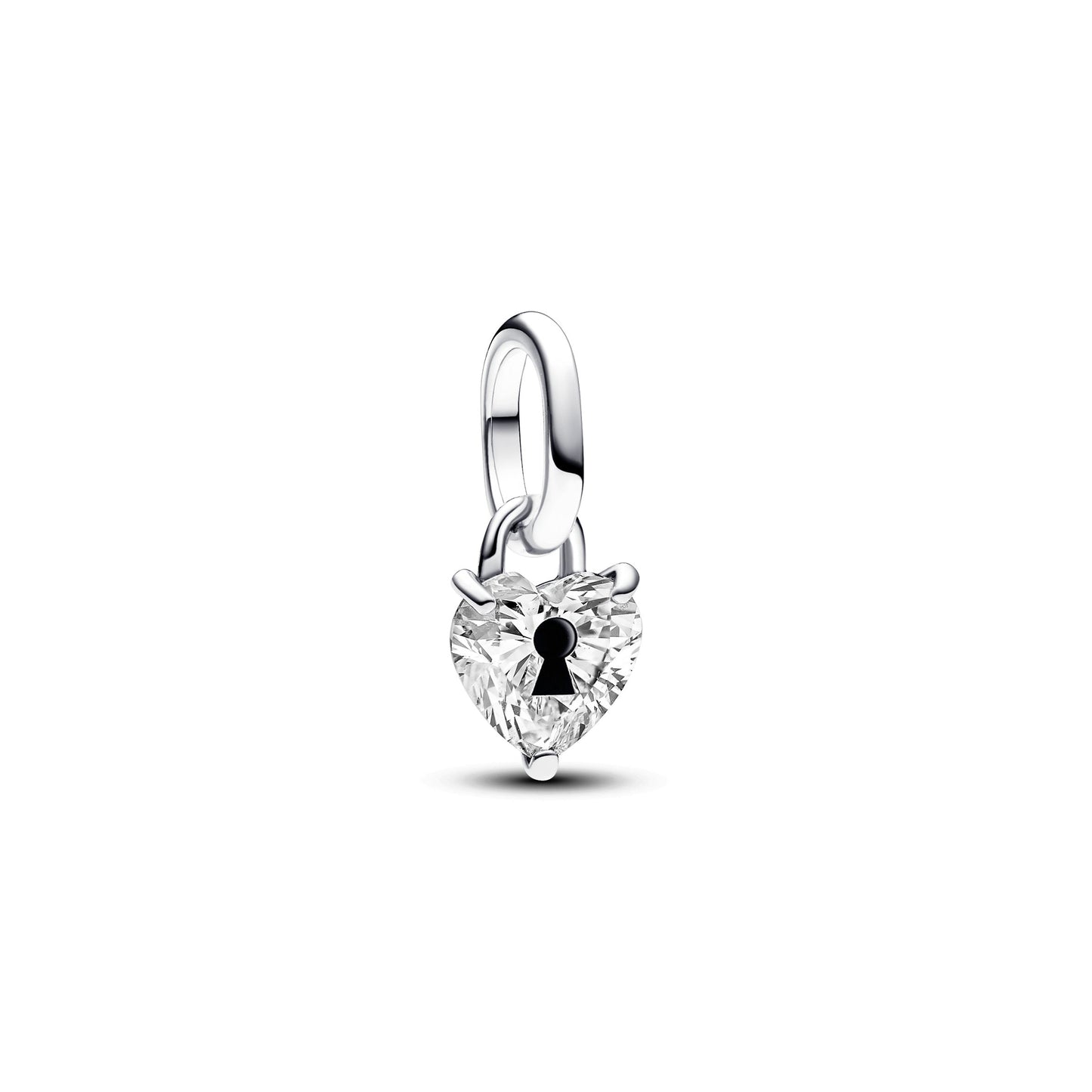 Pandora ME Keyhole Heart Mini Dangle Charm Premium Fashion Jewelry Gift Collection