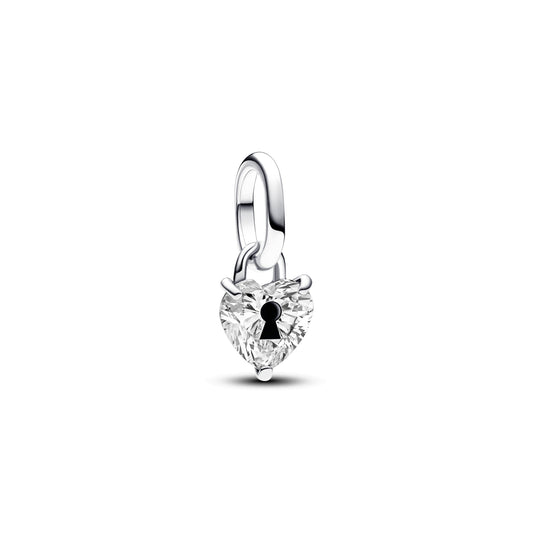 Pandora ME Keyhole Heart Mini Dangle Charm Premium Fashion Jewelry Gift Collection